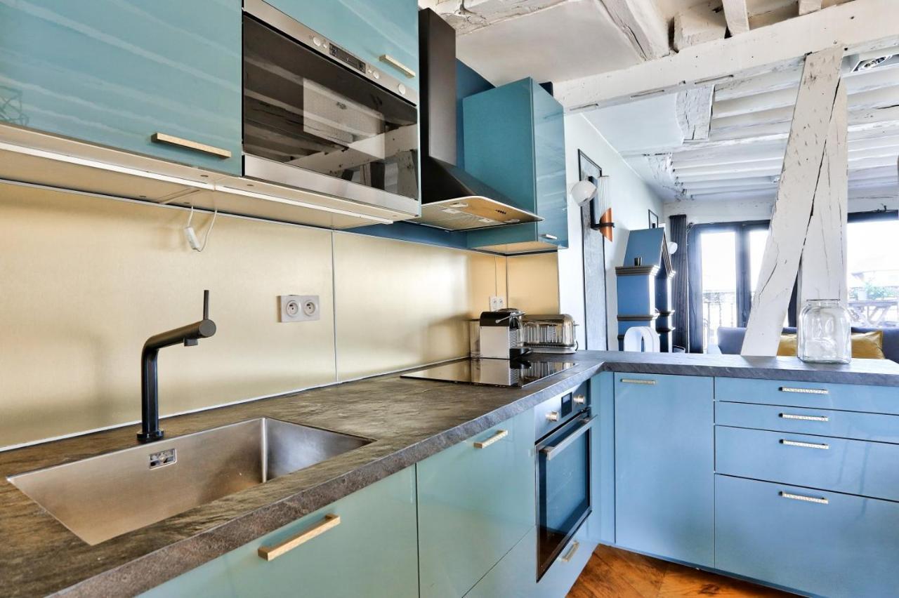 Le Marais Superb Apartment Terrace Paris Free Netflix Екстер'єр фото
