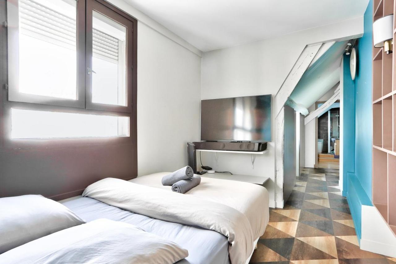 Le Marais Superb Apartment Terrace Paris Free Netflix Екстер'єр фото
