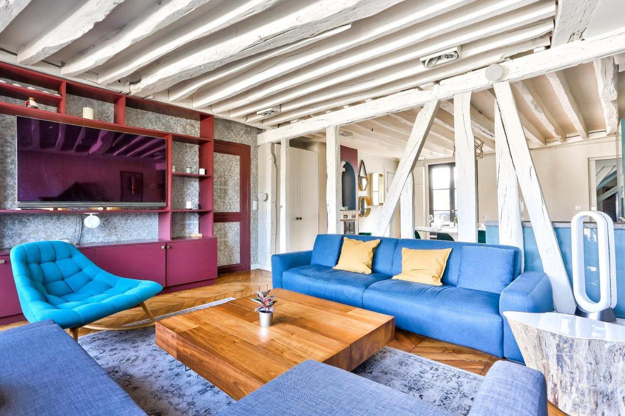Le Marais Superb Apartment Terrace Paris Free Netflix Екстер'єр фото