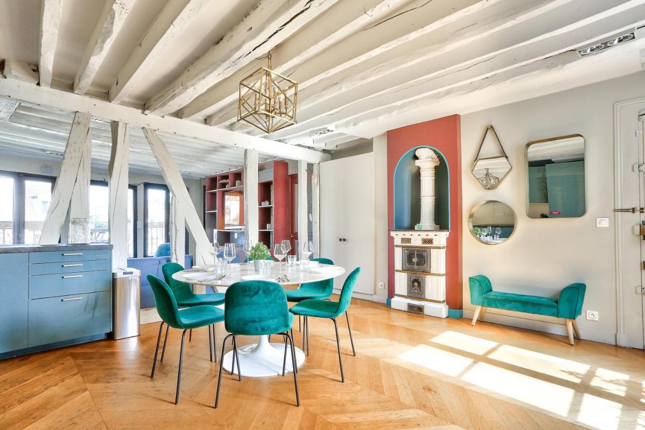 Le Marais Superb Apartment Terrace Paris Free Netflix Екстер'єр фото